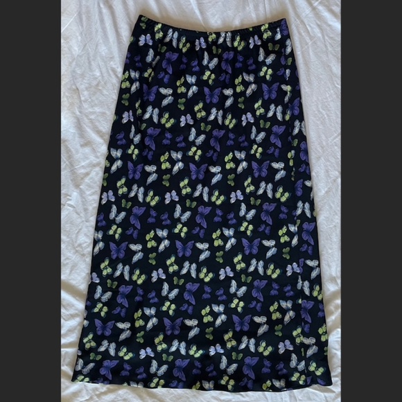 Leslie Fay Dresses & Skirts - Leslie Fay Butterfly Midi Skirt